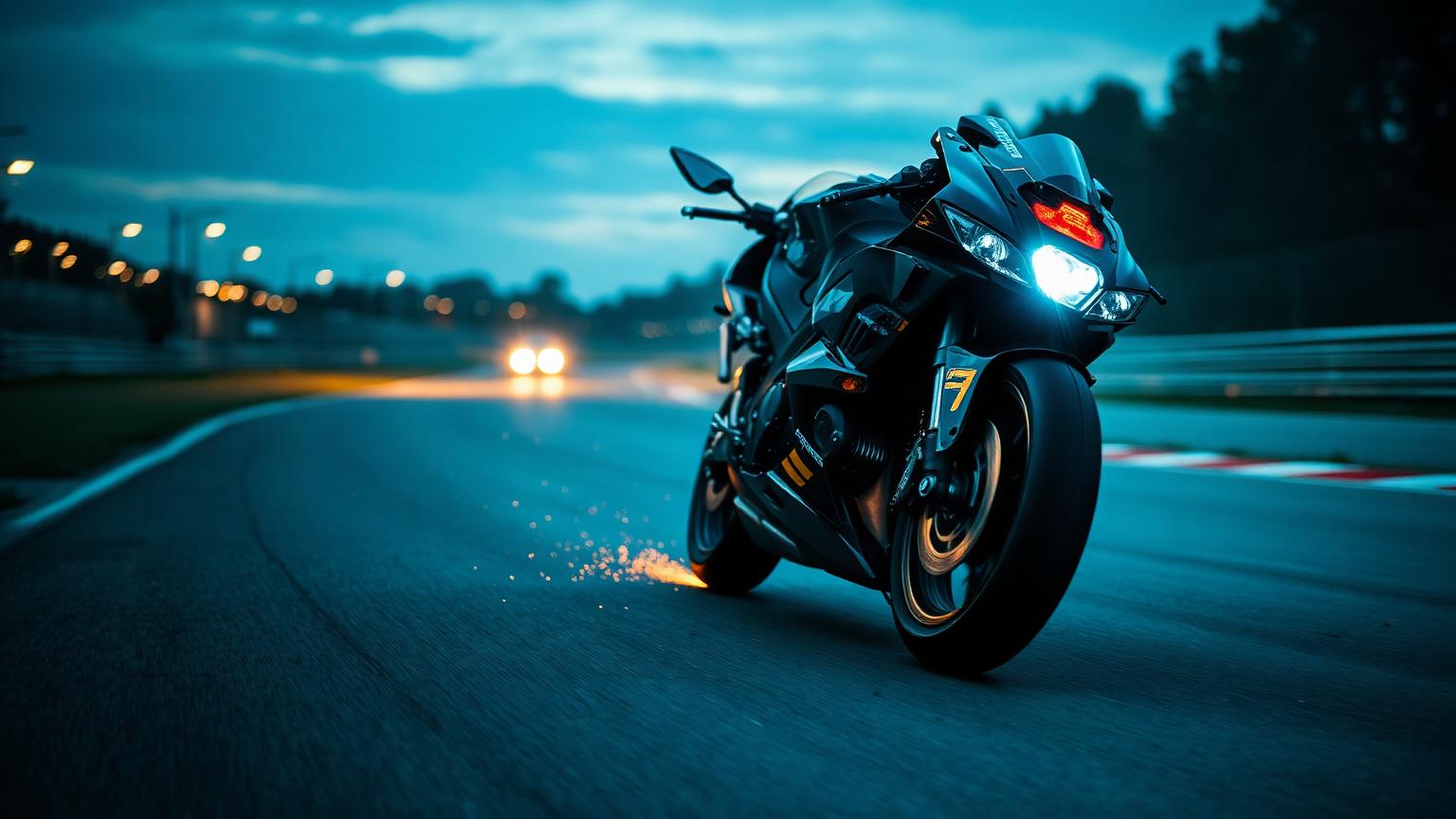 Événement moto sur circuit